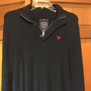 1/4 zip American Eagle pullover sweater